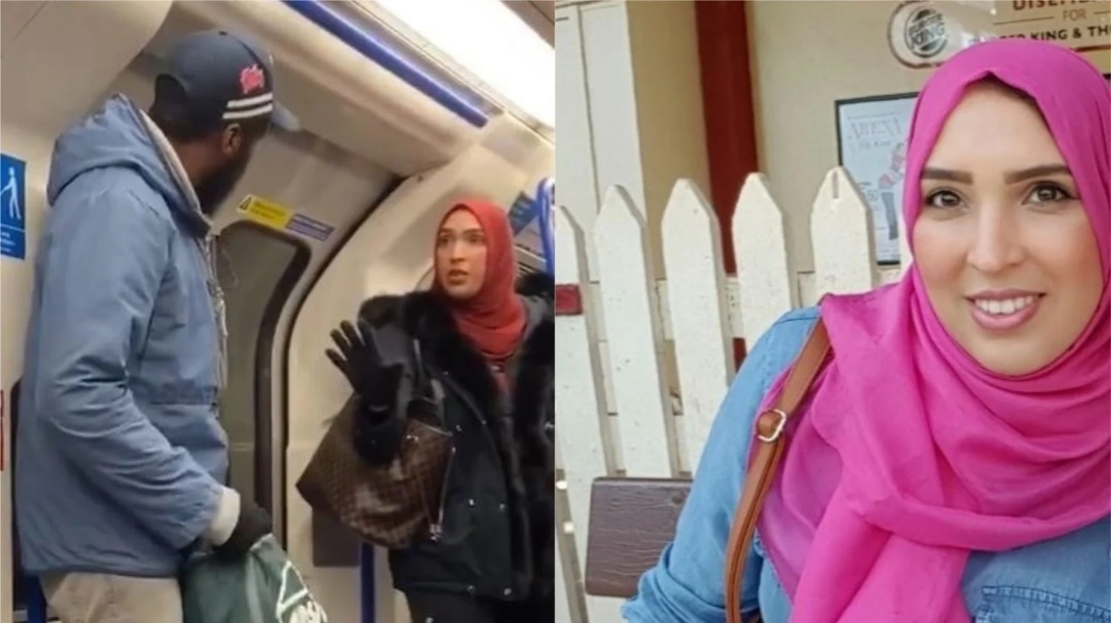 लंदन की ट्रेन में एक यहूदी परिवार के साथ हो रहे धार्मिक दुर्व्यवहार को रोकने वाली मुस्लिम महिला असमा शेख की दुनिया में हो रही है तारीफ ।