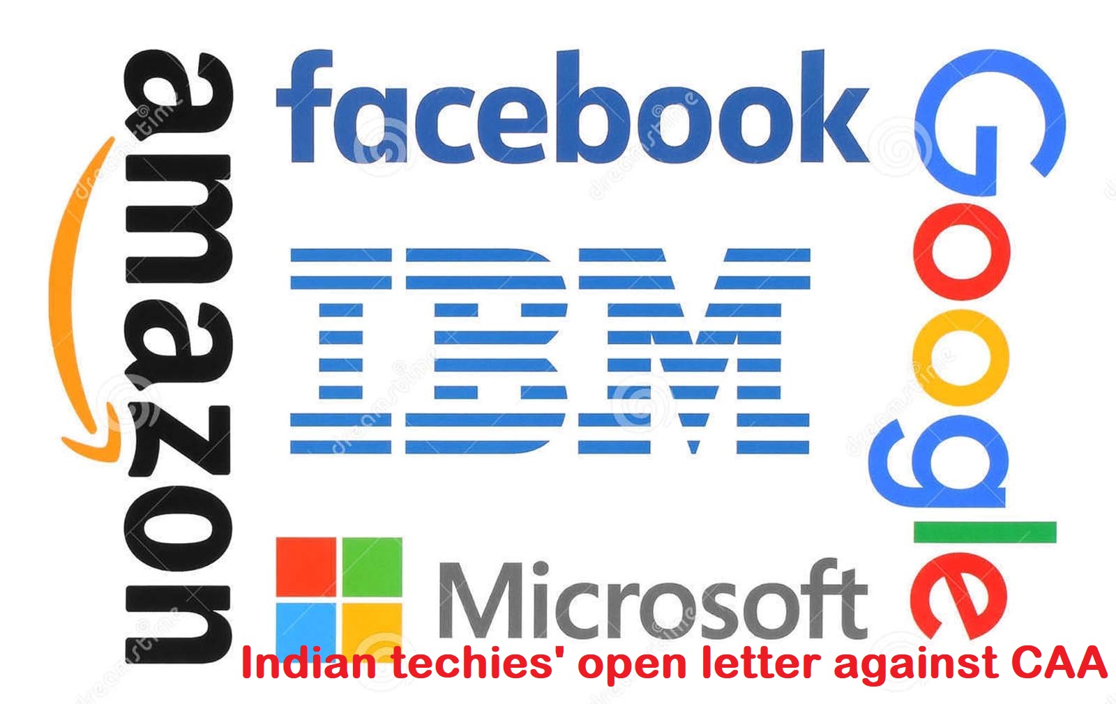  फेसबुक,गूगल,माइक्रोसॉफ्ट,अमेज़न,उबर के भारतीय तकनीकी विशेषज्ञों ने CAA के खिलाफ खुला खत लिखा।
